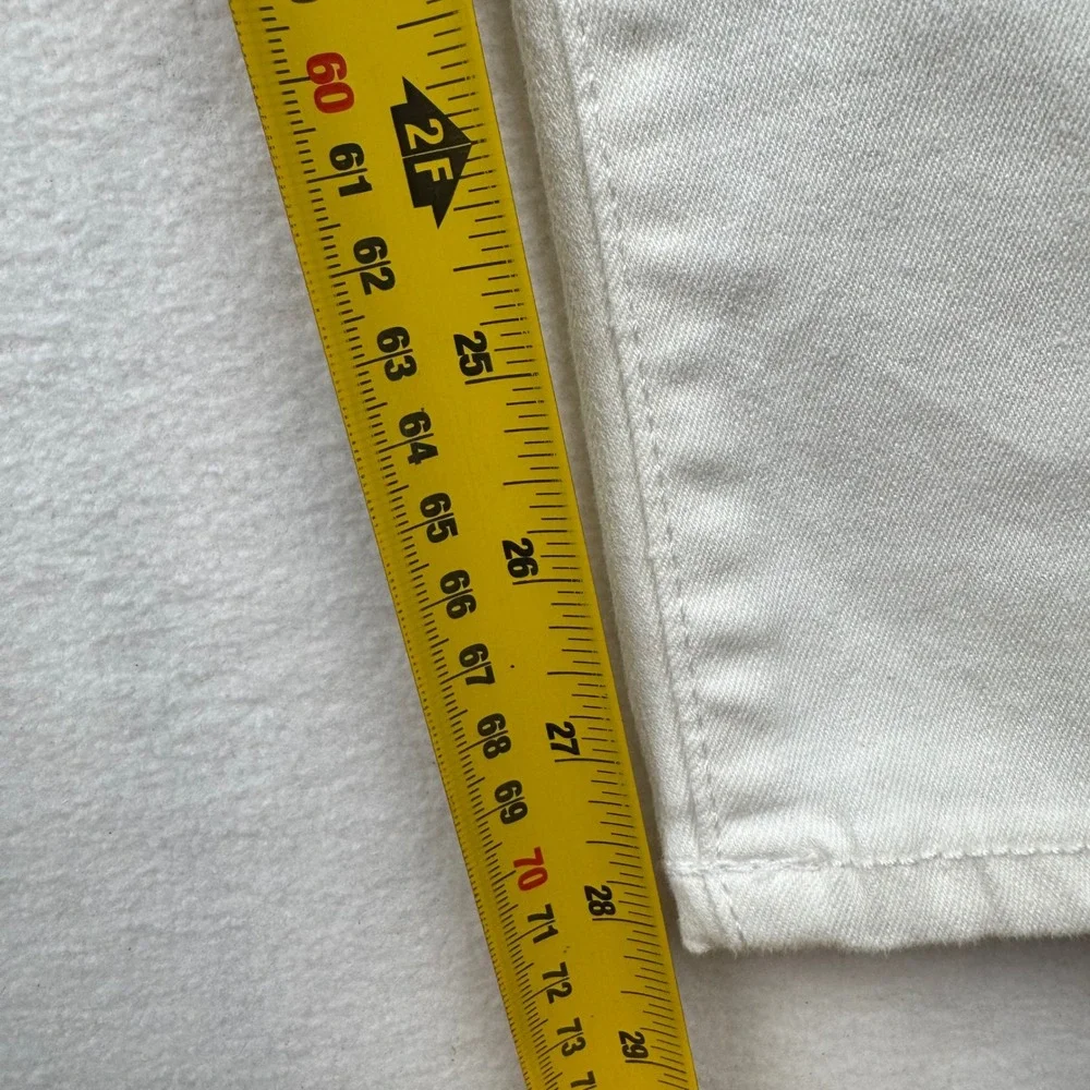 Banana Republic Sculpt Skinny Jeans Size 25/0 Mid Rise Stretch‎ Denim White NEW